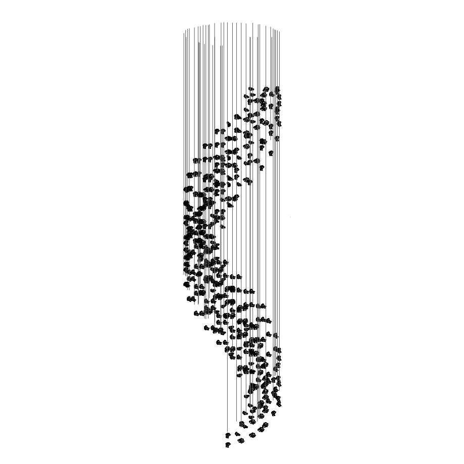 Elmsley Raw Crystal Chandelier
