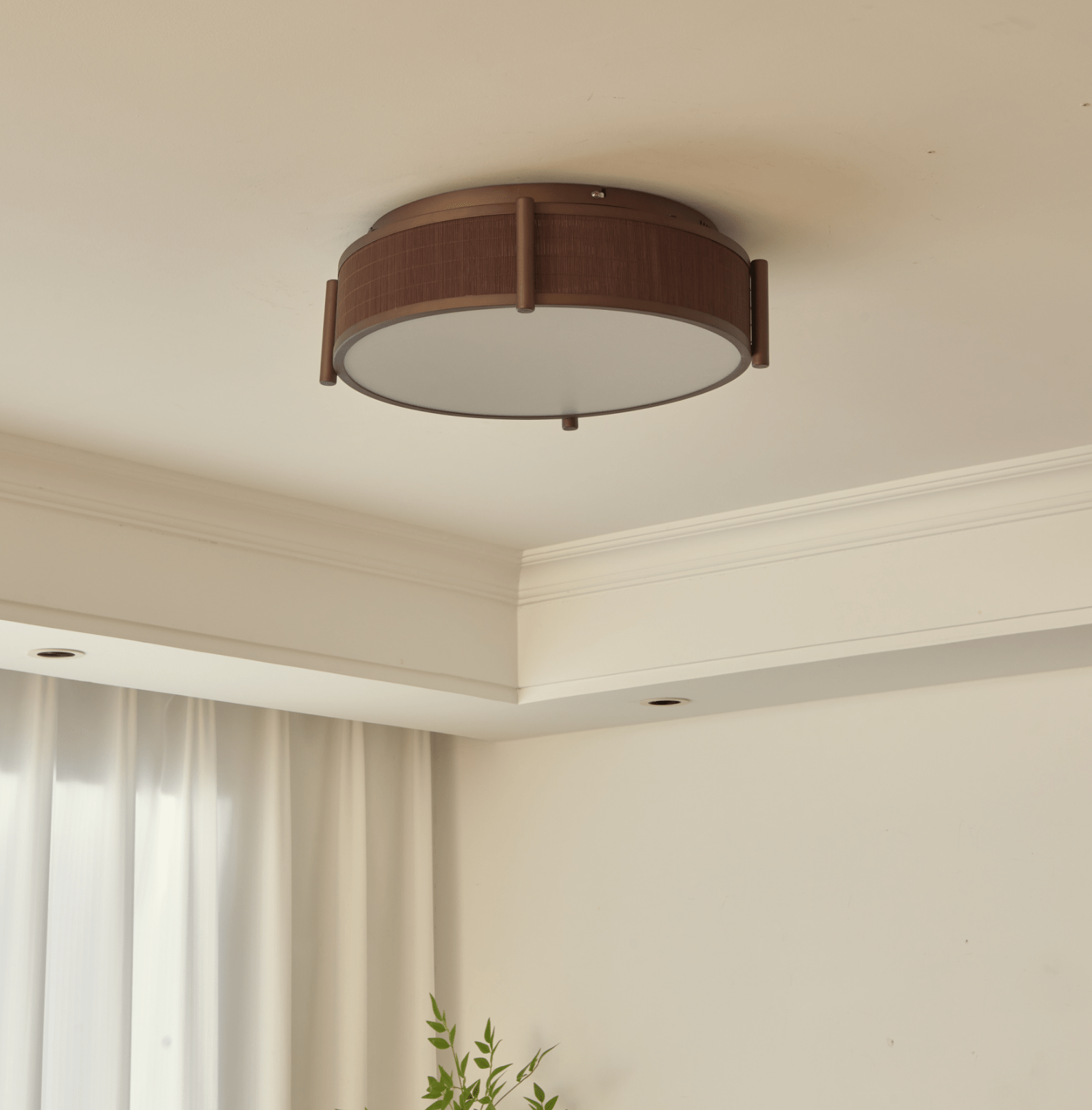 Ravoraya Bamboo Weave Ceiling Lamp