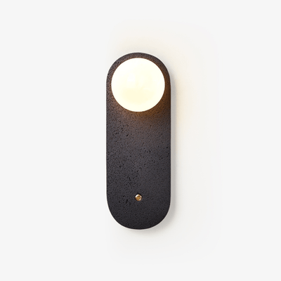 Taveella Black Travertine Hearth Sconce