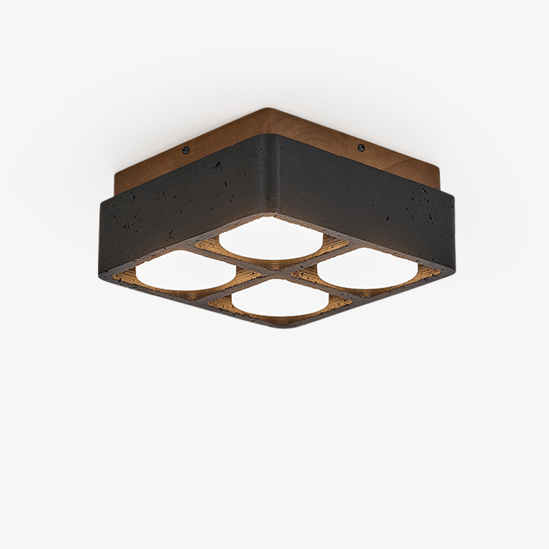 Axel Multi Spot Square Ceiling Lamp