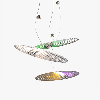 Chroma Glide Suspension Pendant Lamp