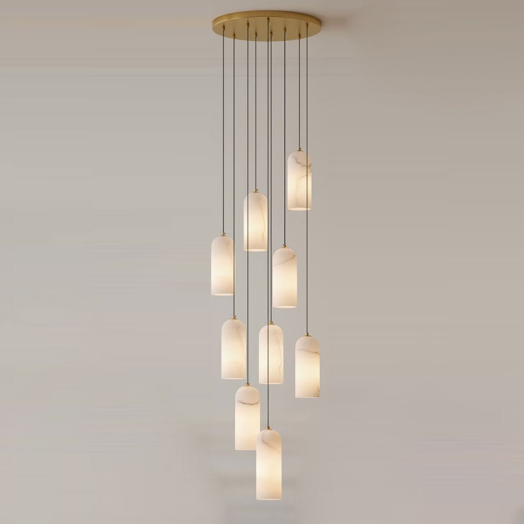 Willowmont Alabaster Pendant Light