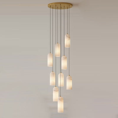 Willowmont Alabaster Pendant Light