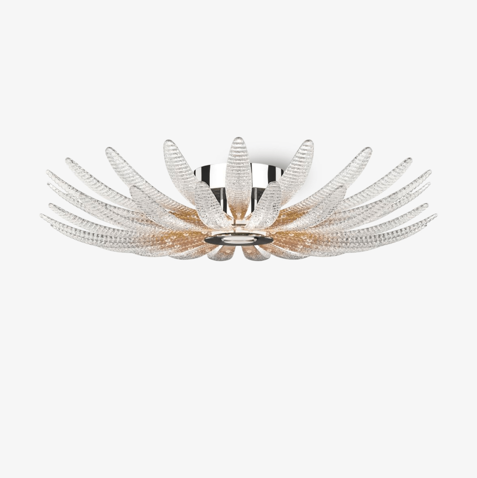 Ignatius Glass Petal Ceiling Light