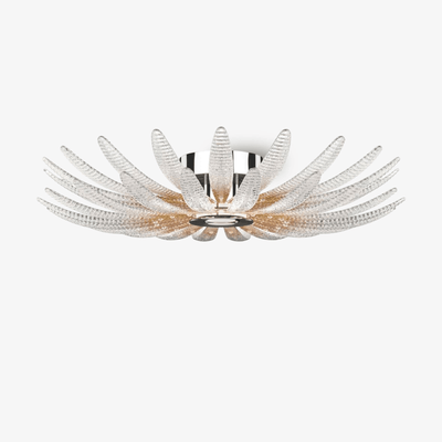 Ignatius Glass Petal Ceiling Light