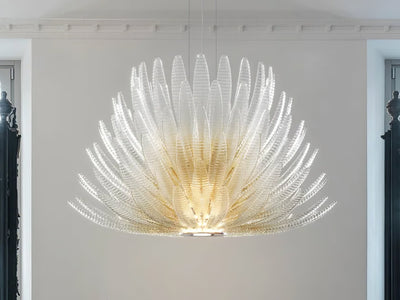Valerio Aurelia Glass Petal Chandelier