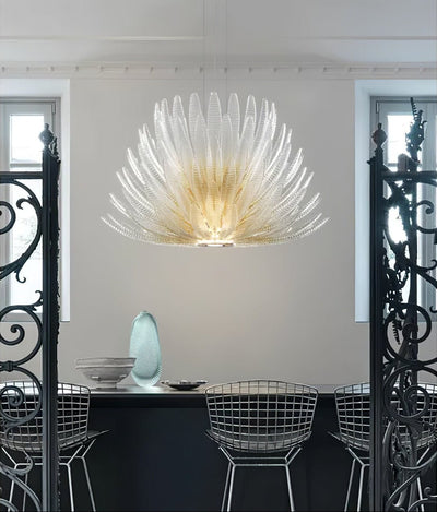 Valerio Aurelia Glass Petal Chandelier