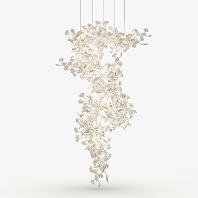 Bough Zephyr Ceramics Chandelier