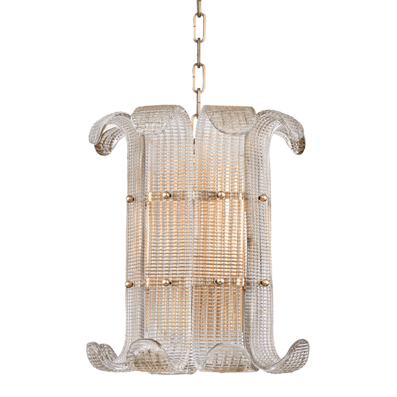 Rhea Luxurious Small Champagne Glass Brasher Chandelier