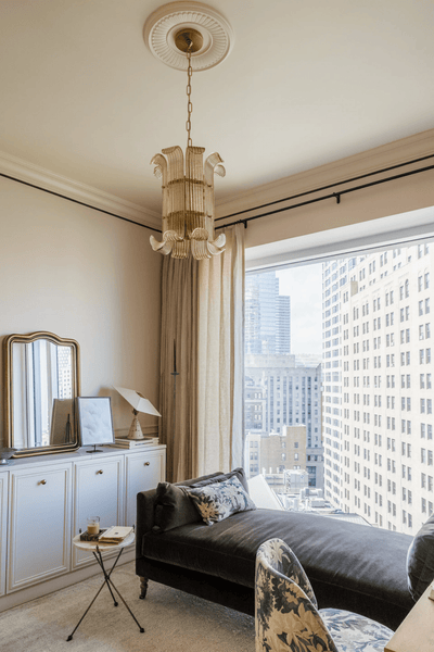 Rhea Luxurious Small Champagne Glass Brasher Chandelier