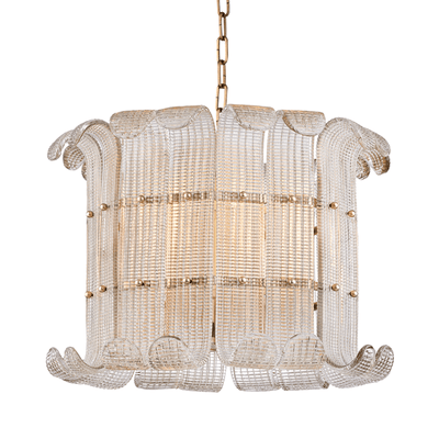 Nala Luxurious Champagne Glass Brasher Chandelier