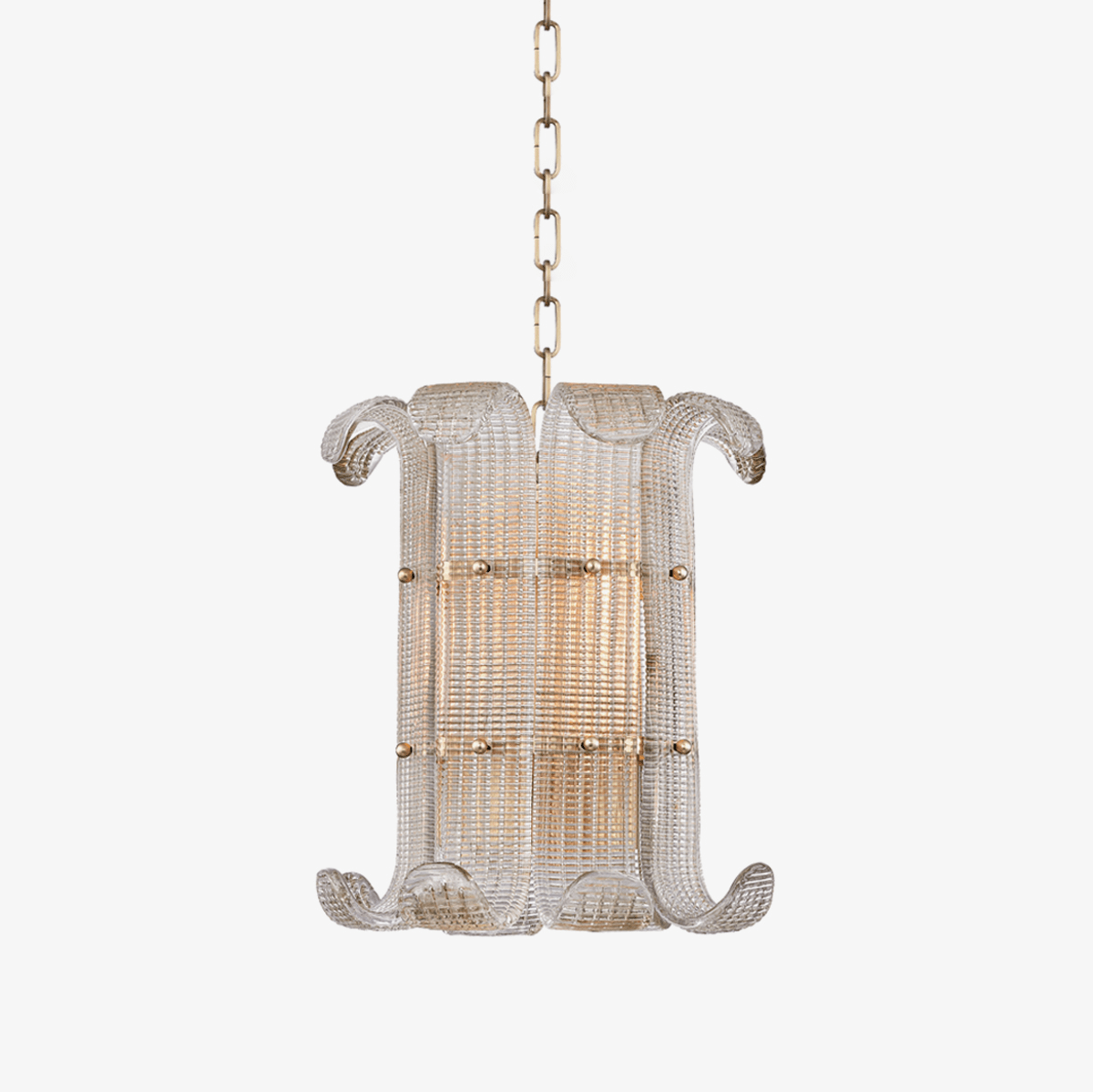 Rhea Luxurious Small Champagne Glass Brasher Chandelier