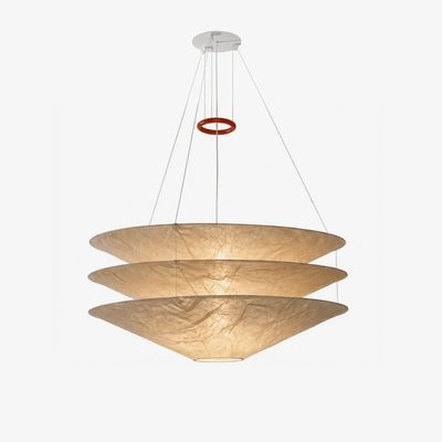 Kazu Cone Silk Pendant Lamp