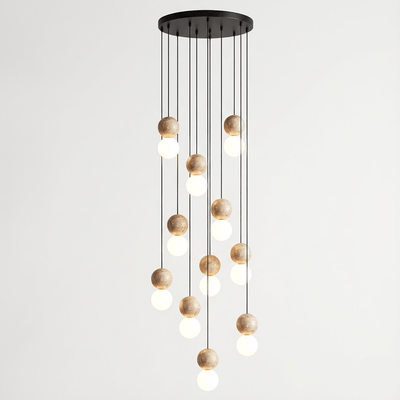 Beauview Travertine Pendant Light