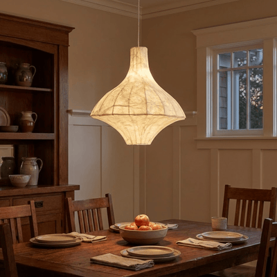 Aurielle Silk Pavilion Pendant Lamp