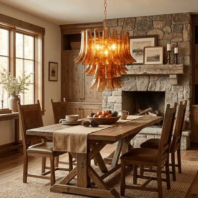 Grav Artistic Murano Glass Chandelier