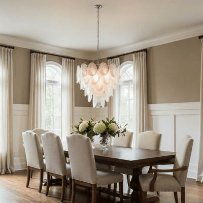 Jord Elegant Murano Glass Chandelier