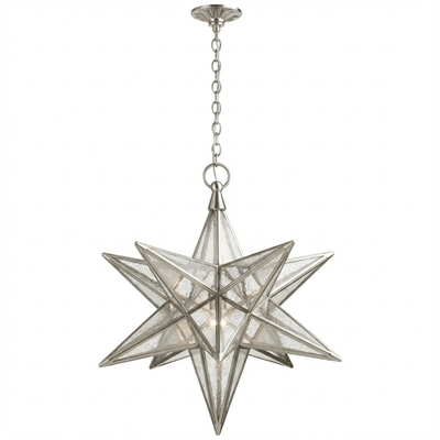 Sotr Elegant Glass Star Chandelier