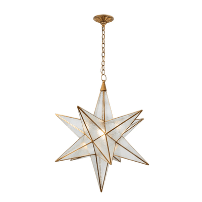 Sotr Elegant Glass Star Chandelier