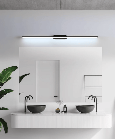 Qirma Black Slim Linear Minimalist Wall Lamp