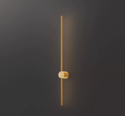 Nestx Brass Rod Minimalism Wall Lamp