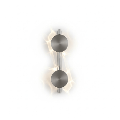 Pethr Wave Minimalist Steel Wall Lamp