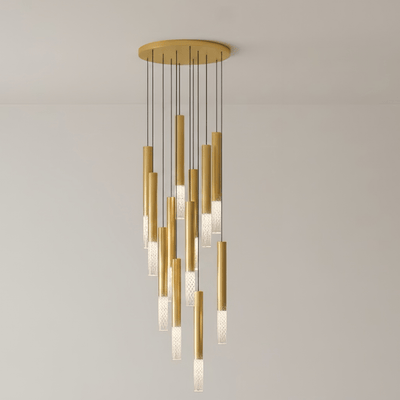 Rivinian Orchestral Cascade Chandelier