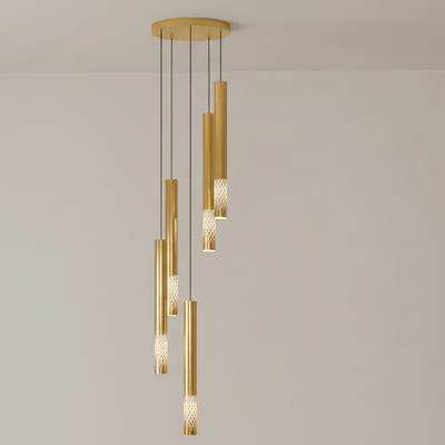 Rivinian Orchestral Cascade Chandelier