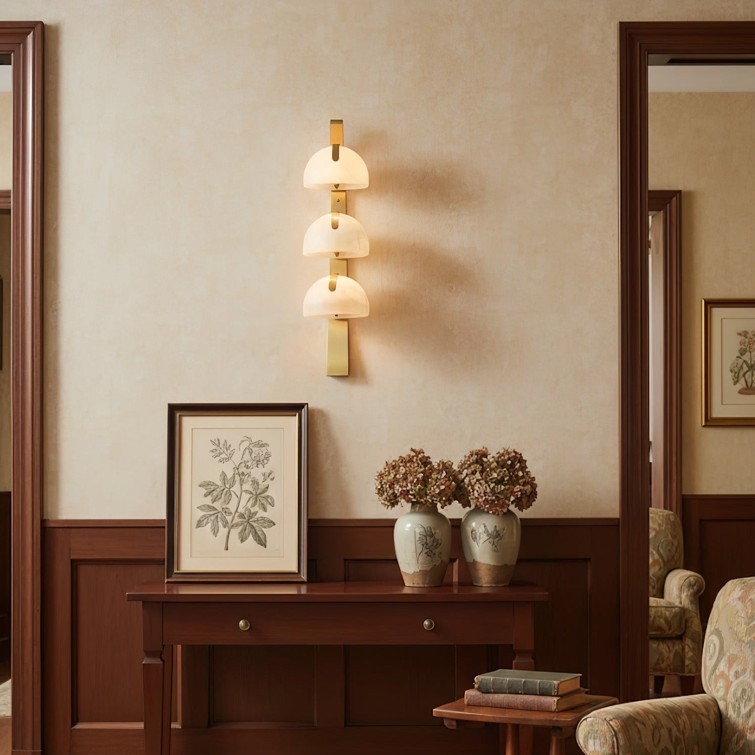 Eiririne Alabaster Wall Lamp