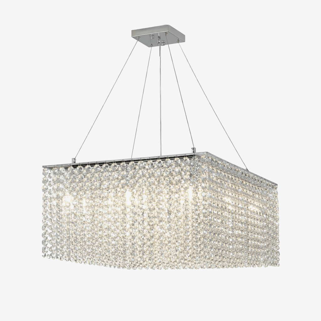Vantess Crystal Frame Chandelier