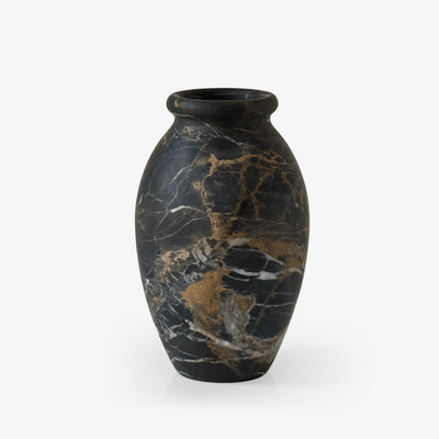 Noir Vein Stone Vase