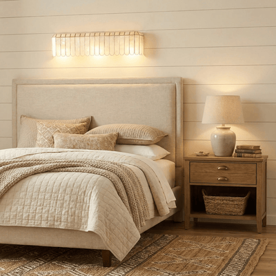 Ivory Veil Wall Lamp