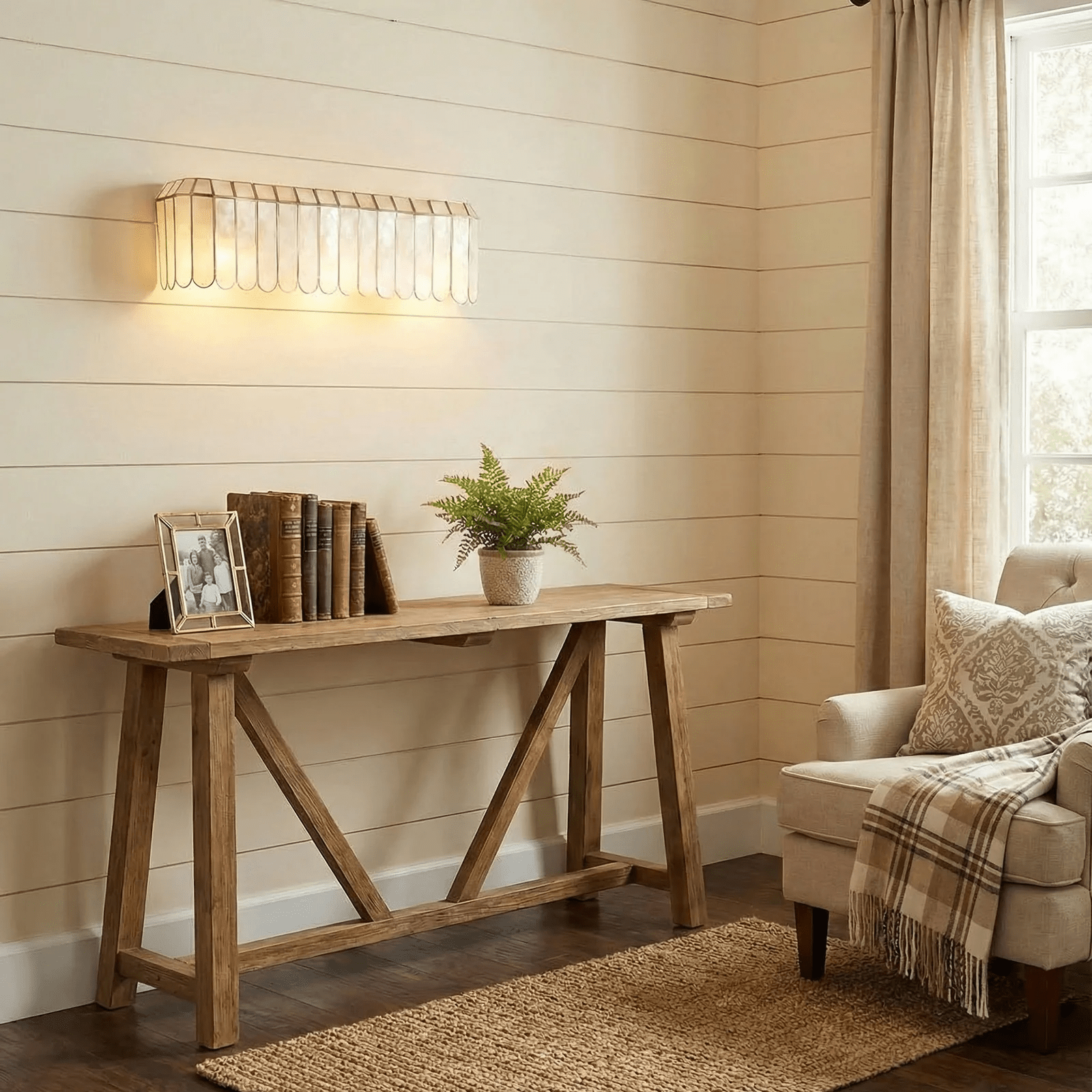 Ivory Veil Wall Lamp