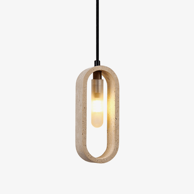 Seraelle Travertine Pendant Light