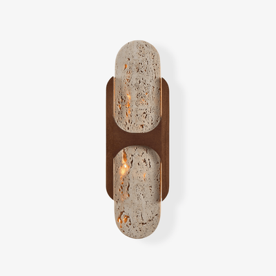 Valarise Travertine Wall Light