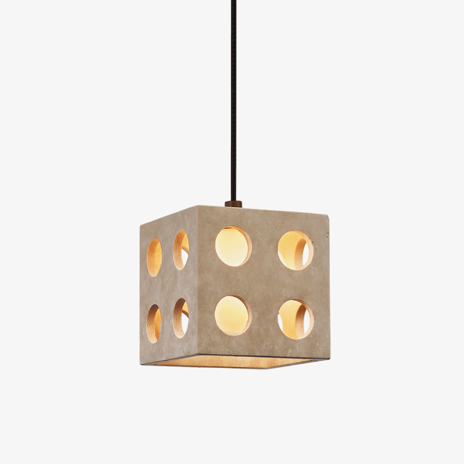 Daxen Travertine Pendant Light