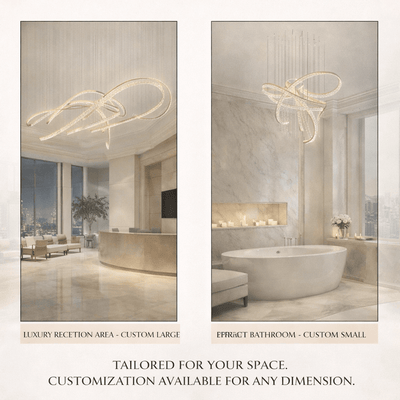 Thalorine Inspiral Chandelier