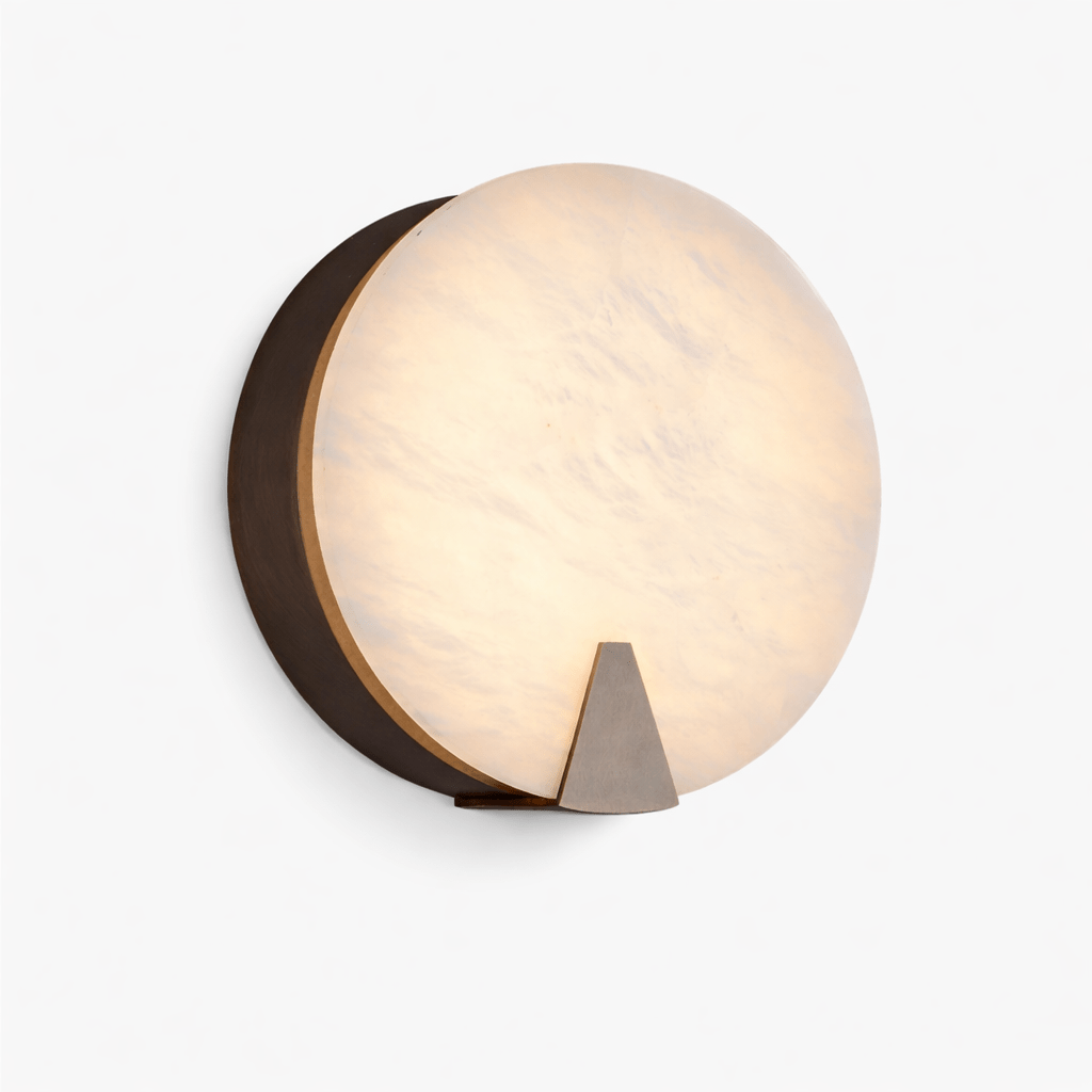 Albirira Halo Alabaster Wall Light