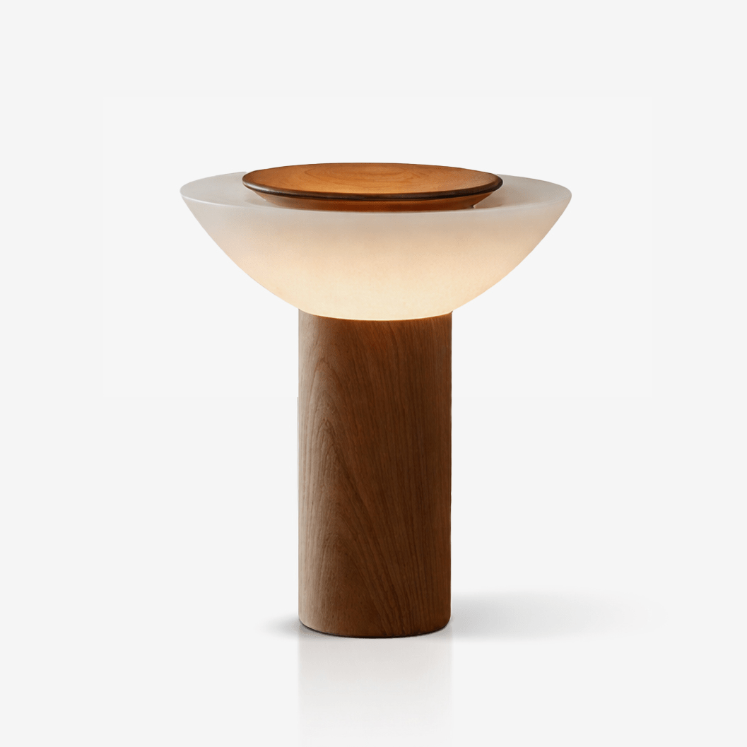 Rinenine Wood Table Lamp