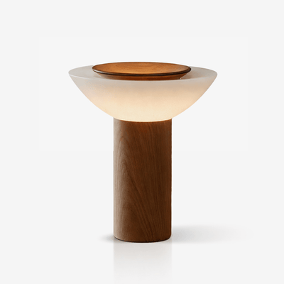 Rinenine Wood Table Lamp