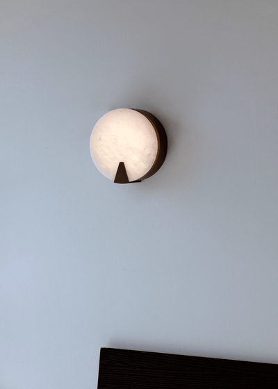 Albirira Halo Alabaster Wall Light