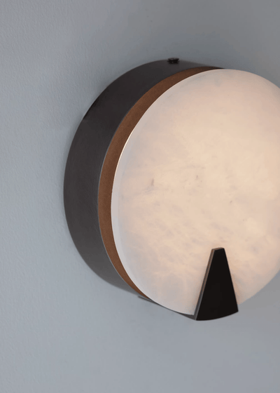 Albirira Halo Alabaster Wall Light