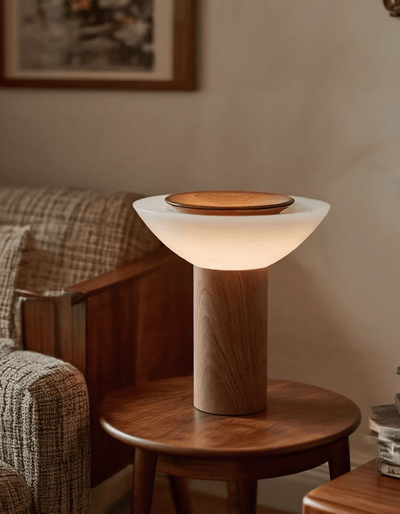 Rinenine Wood Table Lamp