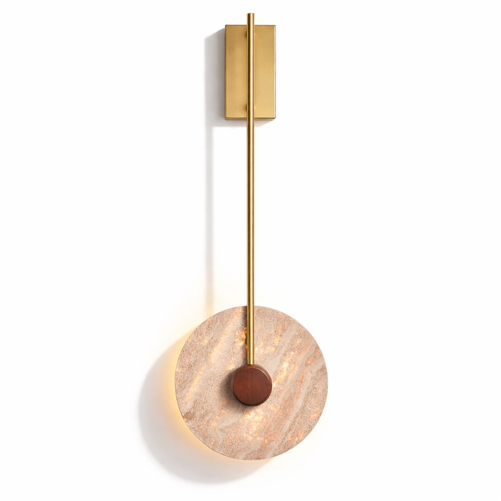 Solven Travertine Wall Lamp