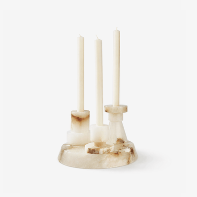 Vesperin Marble Candle Holder