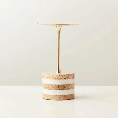 Nerinaya Marble Candle Holder
