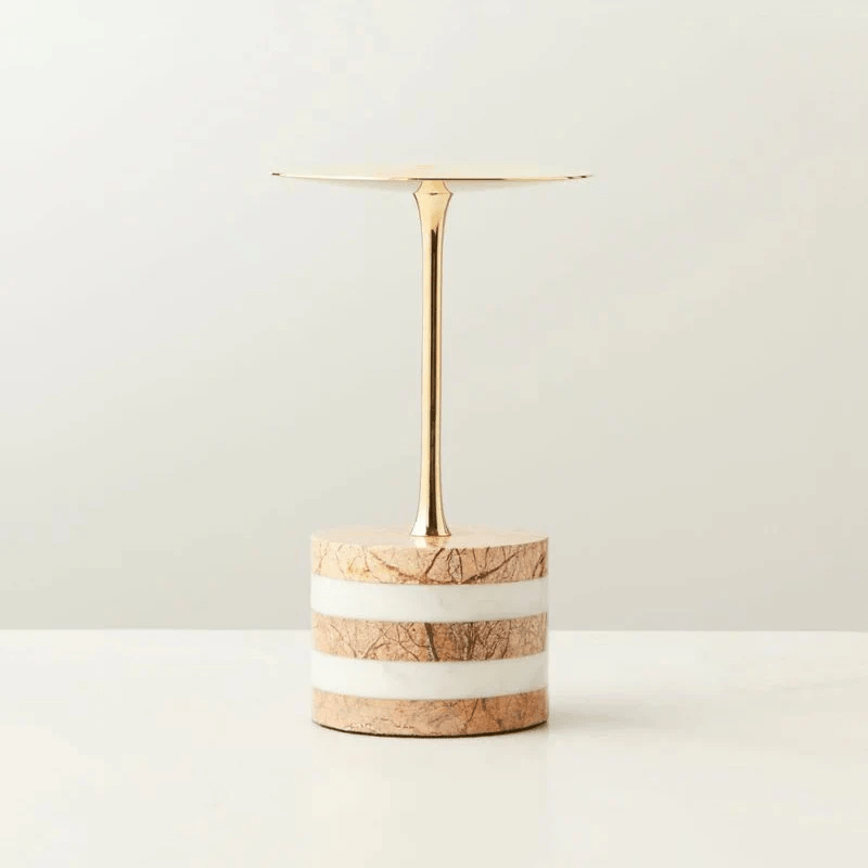 Nerinaya Marble Candle Holder