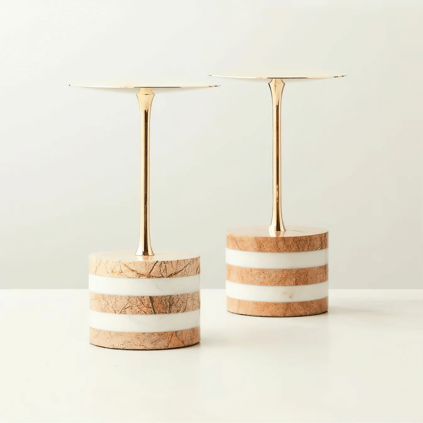 Nerinaya Marble Candle Holder