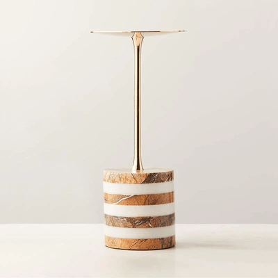 Nerinaya Marble Candle Holder