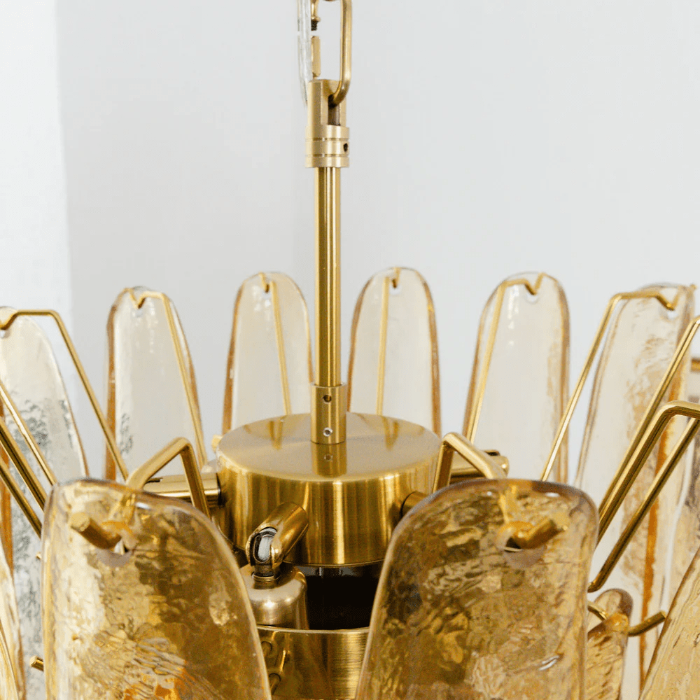 Riverora Amber Cascade Chandelier